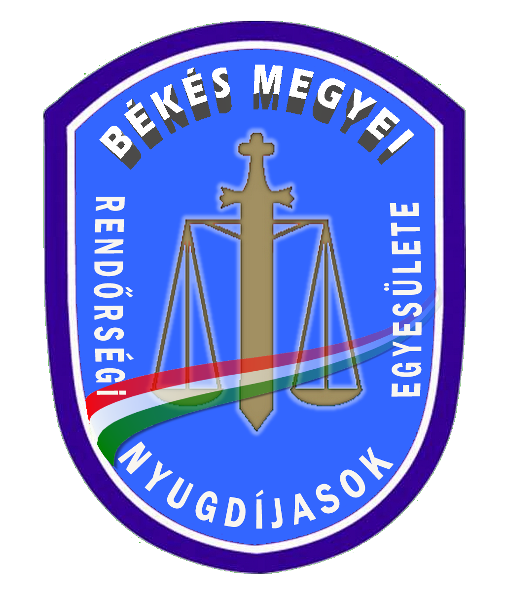 Békés Megyei Rendőrségi Nyugdíjasok Egyesülete logó